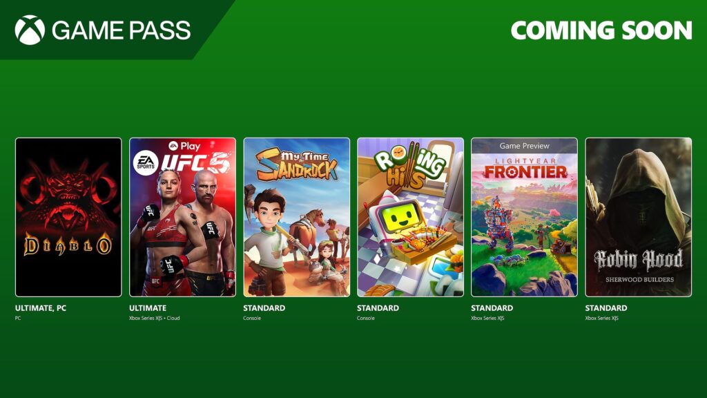 Xbox Game Pass に Diablo、EA Sports UFC 5 などが追加