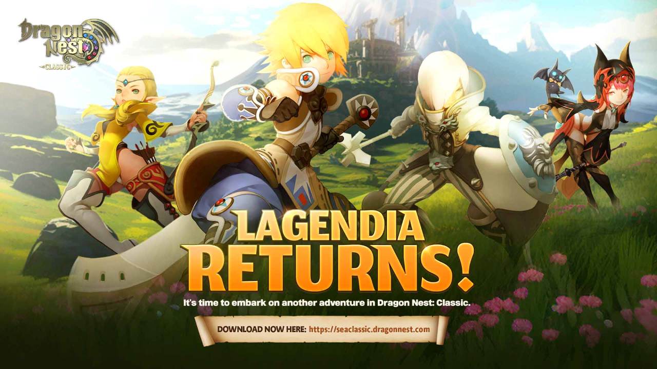 Dragon Nest Classic Southeast Asia Serverは本日発売されます